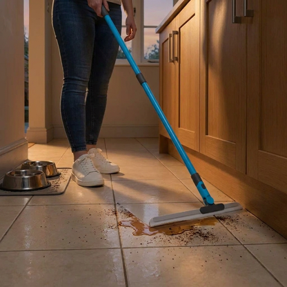 CLEANROLL – Manual Rug Sweeper for Fast and Convenient Cleaning
