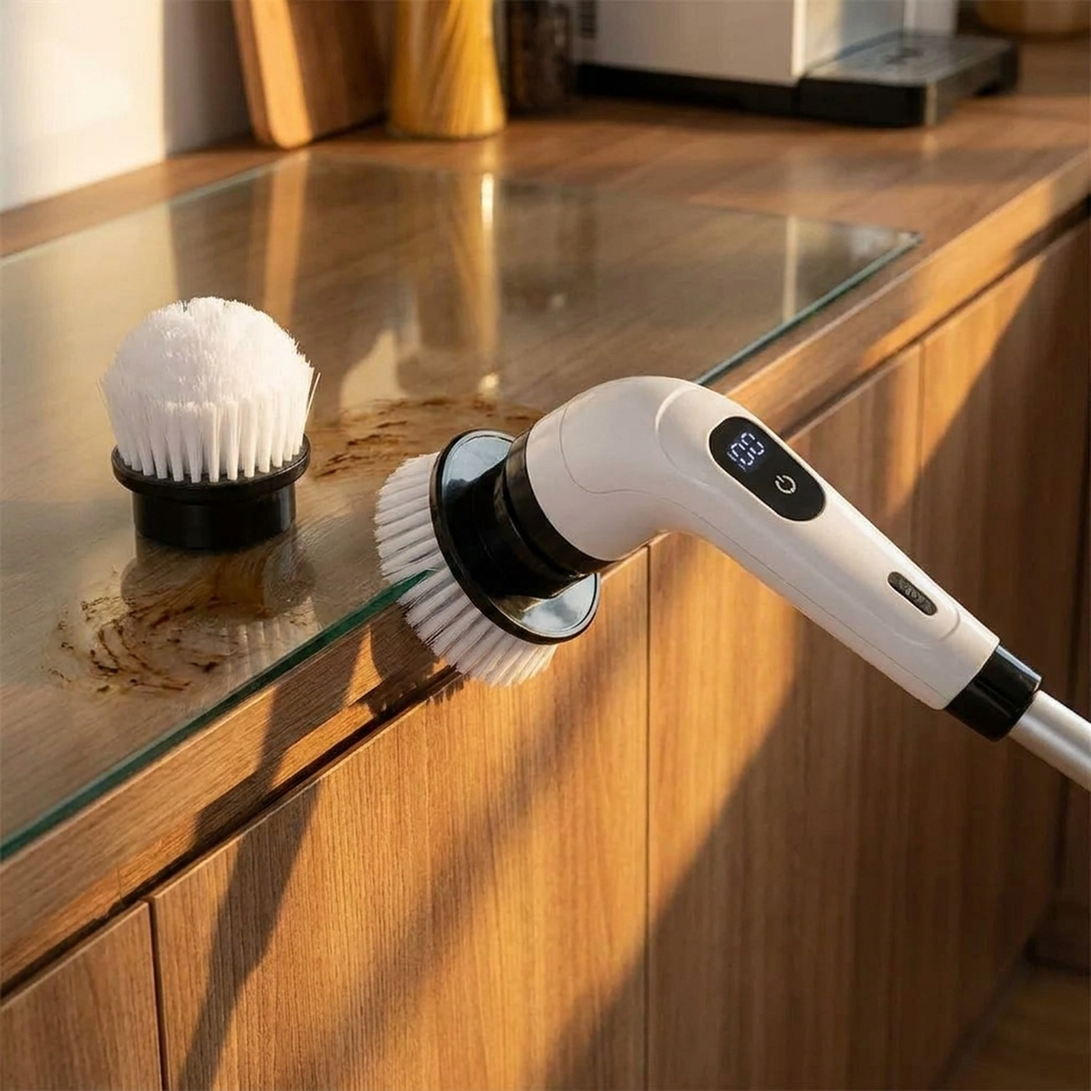 SCRUBORA – Cordless Electric Cleaner for Easy Stain Removal