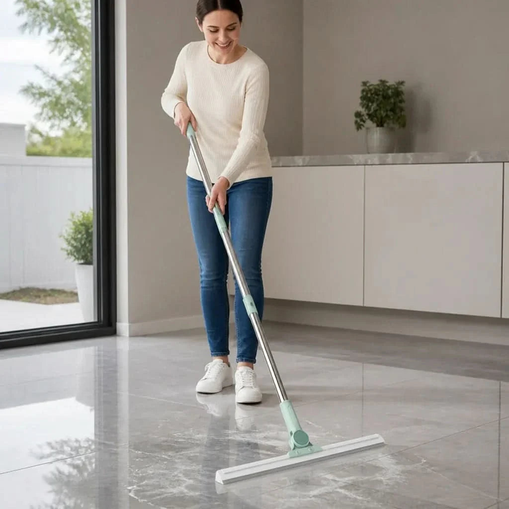 CLEANROLL – Manual Rug Sweeper for Fast and Convenient Cleaning
