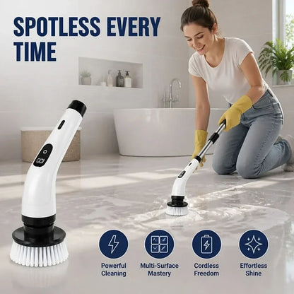 SCRUBORA – Cordless Electric Cleaner for Easy Stain Removal