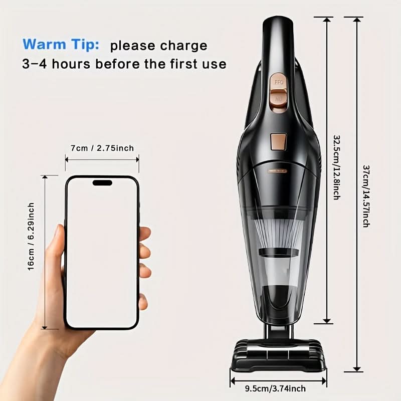 CLEANJET – Cordless Handheld Vacuum Cleaner