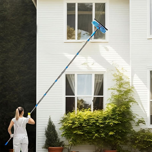 SKYSHINE - Extendable window cleaning kit for streak-free results