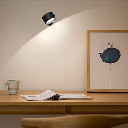 Trådløs LED væglampe med magnetisk 360 graders holder og touch