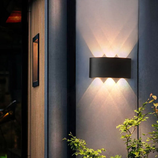 Lazotree | Energivenlig LED-væglampe i aluminium til facade, have og indkørsel