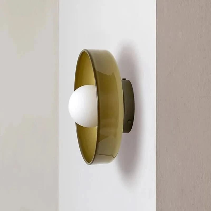 Nordisk loftlampe i klart glas til køkken, stue og soveværelse