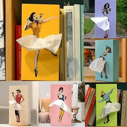 Legende servietboks med originalt design til kreativ boligindretning